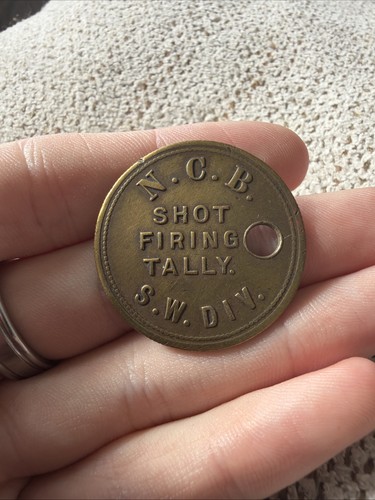 Shot firing tally b - firing, n.c.b