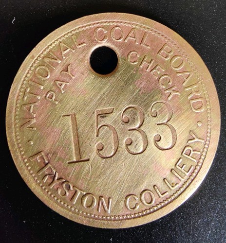 Fryston colliery pit check - fryston,