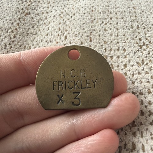 Frickley b miners lamp - frickley,
