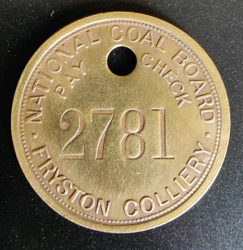 Fryston colliery pit check - colliery,