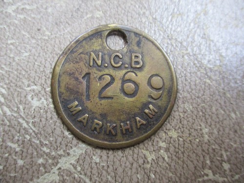 Ncb markham brass miners lamp - ncb,